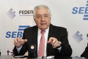 Durante participação no Tá na Mesa, na Federasul, Afif voltou a criticar o sistema financeiro nacional MARCELO G. RIBEIRO/JC