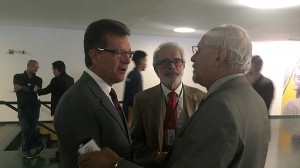 Diretor Valdir Pietrobon com  o deputado Laércio Oliveira