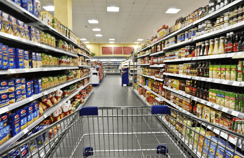 Vendas nos supermercados cresceram 1,25% no ano passado