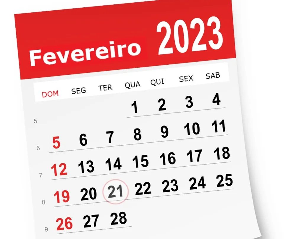 14 de Fevereiro, 2023 Calendário com notícias e tweets do dia - BRA